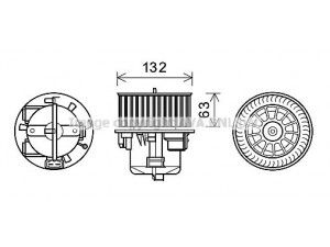 AVA QUALITY COOLING VO8178 elektrovariklis, vidinis pūtiklis 
 Šildymas / vėdinimas -> Orpūtė/dalys
31291516, 8623276