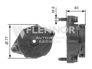 FLENNOR FA99048 įtempiklio svirtis, V formos rumbuotas diržas 
 Diržinė pavara -> V formos rumbuotas diržas/komplektas -> Įtempiklis
028903315R, 1039808, 95VW10145DA