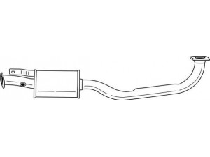 AKS DASIS SG37423 vidurinis duslintuvas