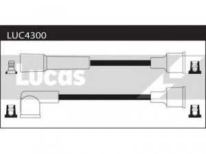 LUCAS ELECTRICAL LUC4300 uždegimo laido komplektas 
 Kibirkšties / kaitinamasis uždegimas -> Uždegimo laidai/jungtys
T324B
