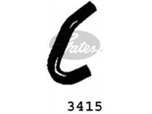 GATES 3415 radiatoriaus žarna 
 Aušinimo sistema -> Žarnelės/vamzdeliai/sujungimai -> Radiatoriaus žarnos
