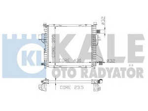 KALE OTO RADYATÖR 197100 radiatorius, variklio aušinimas 
 Aušinimo sistema -> Radiatorius/alyvos aušintuvas -> Radiatorius/dalys
77 01 045 211, 77 01 499 801, 7701045211