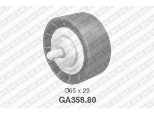 SNR GA358.80 kreipiantysis skriemulys, V formos rumbuotas diržas 
 Diržinė pavara -> V formos rumbuotas diržas/komplektas -> Laisvasis/kreipiamasis skriemulys
55190052, 60813221, 60814427, 55190052