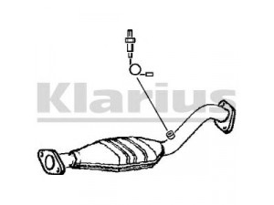 KLARIUS 311940 katalizatoriaus keitiklis 
 Išmetimo sistema -> Katalizatoriaus keitiklis
4419686, 4589460