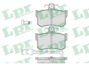 LPR 05P341 stabdžių trinkelių rinkinys, diskinis stabdys 
 Techninės priežiūros dalys -> Papildomas remontas
43022SG9V00, GBP90302, GBP90302AF