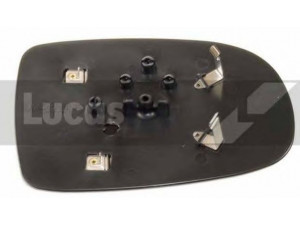 LUCAS ELECTRICAL LR-0160 veidrodėlio stiklas, stiklo elementas 
 Kėbulas -> Langai/veidrodėliai -> Veidrodėlis