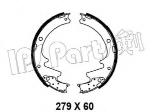 IPS Parts IBL-4509 stabdžių trinkelė