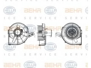 HELLA 8EW 009 157-131 vidaus pūtiklis 
 Šildymas / vėdinimas -> Orpūtė/dalys
6Q1 819 015, 6Q1 819 015 B, 6Q1 819 015 C