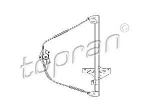 TOPRAN 721 757 lango pakėliklis 
 Komforto sistemos -> Elektrinis lango pakėliklis
9222 K0