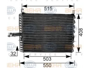 HELLA 8FC 351 035-751 kondensatorius, oro kondicionierius 
 Oro kondicionavimas -> Kondensatorius
123 830 07 70, 123 830 09 70, A 123 830 07 70
