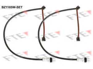FTE BZ1185W-SET įspėjimo kontaktas, stabdžių trinkelių susidėvėjimas 
 Stabdžių sistema -> Susidėvėjimo indikatorius, stabdžių trinkelės
964 612 365 00, 964 612 365 01