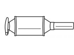 AKS DASIS SG12344 katalizatoriaus keitiklis