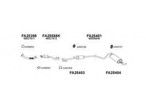 VENEPORTE 250164 išmetimo sistema 
 Išmetimo sistema -> Išmetimo sistema, visa