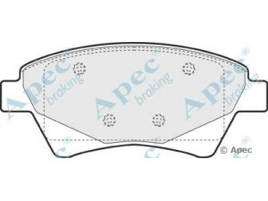 APEC braking PAD1410 stabdžių trinkelių rinkinys, diskinis stabdys 
 Techninės priežiūros dalys -> Papildomas remontas
7701208122