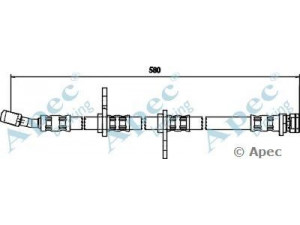 APEC braking HOS3339 stabdžių žarnelė 
 Stabdžių sistema -> Stabdžių žarnelės
46430SH3931, 46430SH3933, 46430SH3934