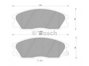 BOSCH 0 986 505 099 stabdžių trinkelių rinkinys, diskinis stabdys 
 Techninės priežiūros dalys -> Papildomas remontas
481 300 82 60, 481 300 91 A0, 4813008BA0