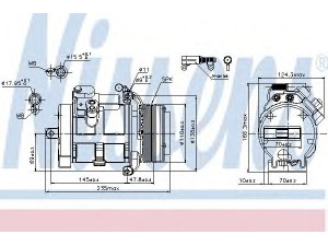 NISSENS 89077 kompresorius, oro kondicionierius 
 Oro kondicionavimas -> Kompresorius/dalys
64526921650, 64528377067, JPB000110