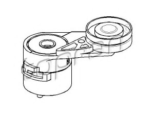 TOPRAN 109 803 diržo įtempiklis, V formos rumbuotas diržas 
 Diržinė pavara -> V formos rumbuotas diržas/komplektas -> Dirželio įtempiklis (įtempimo blokas)
078 903 133Q