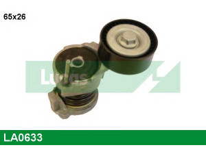 LUCAS ENGINE DRIVE LA0633 įtempiklio svirtis, V formos rumbuotas diržas 
 Diržinė pavara -> V formos rumbuotas diržas/komplektas -> Įtempiklis