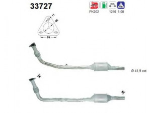 AS 33727 katalizatoriaus keitiklis 
 Išmetimo sistema -> Katalizatoriaus keitiklis
6N0253058BX, 6N0253058HX, 6N0253058MX