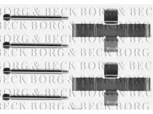 BORG & BECK BBK1086 priedų komplektas, diskinių stabdžių trinkelės 
 Stabdžių sistema -> Diskinis stabdys -> Stabdžių dalys/priedai