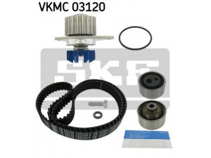 SKF VKMC 03120 vandens siurblio ir paskirstymo diržo komplektas 
 Aušinimo sistema -> Vandens siurblys/tarpiklis -> Vandens siurblys
0816.64, 0829.30, 0830.28, 0830.31