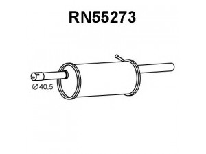 VENEPORTE RN55273 galinis duslintuvas 
 Išmetimo sistema -> Duslintuvas
200103162R