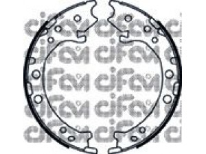 CIFAM 153-162K stabdžių trinkelių komplektas 
 Techninės priežiūros dalys -> Papildomas remontas