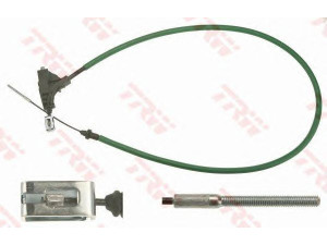 TRW GCH125 trosas, stovėjimo stabdys 
 Stabdžių sistema -> Valdymo svirtys/trosai
4745R7, 4745R8, 4745R7, 4745R8