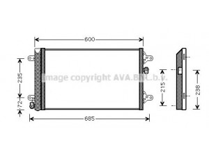 AVA QUALITY COOLING VWA5183D kondensatorius, oro kondicionierius 
 Oro kondicionavimas -> Kondensatorius
1108838, YM2H192600AA, YM2H192600AB