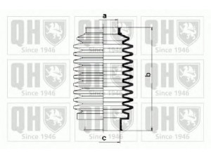 QUINTON HAZELL QG1270 gofruotoji membrana, vairavimas 
 Vairavimas -> Gofruotoji membrana/sandarinimai
102 962, 102 962, 77 00 840 014