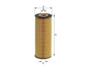 UNIFLUX FILTERS XOE825 alyvos filtras 
 Techninės priežiūros dalys -> Techninės priežiūros intervalai
00A 115 466, 104 180 01 09, 104 184 02 25