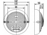 HELLA 2JA 998 569-017 vidaus apšvietimas
6101050005