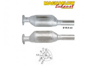 MAGNAFLOW 87040 katalizatoriaus keitiklis 
 Išmetimo sistema -> Katalizatoriaus keitiklis
6K0131089X, 6K0131701AF