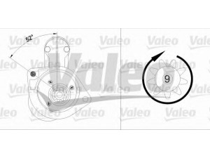 VALEO 455887 starteris 
 Elektros įranga -> Starterio sistema -> Starteris
1202026, 1202161, 9119793, 97133369