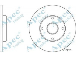APEC braking DSK126 stabdžių diskas 
 Dviratė transporto priemonės -> Stabdžių sistema -> Stabdžių diskai / priedai
4351287703, 4351287704