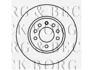 BORG & BECK BBD4074 stabdžių diskas 
 Dviratė transporto priemonės -> Stabdžių sistema -> Stabdžių diskai / priedai
09117678, 569060, 569066, 90539466