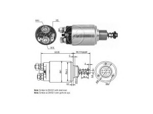 ERA 227426 solenoidinis jungiklis, starteris 
 Elektros įranga -> Starterio sistema -> Solenoidinis jungiklis
75203446, 000 151 51 55, 04-053-933