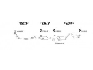 VENEPORTE 300130 išmetimo sistema