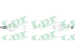 LPR DS43004 kardaninis velenas 
 Ratų pavara -> Kardaninis velenas
115420217, 6U0407272A