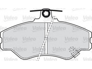 VALEO 598634 stabdžių trinkelių rinkinys, diskinis stabdys 
 Techninės priežiūros dalys -> Papildomas remontas
58101-43A00, 58101-44A00, 58101-4BA00