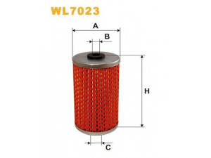 WIX FILTERS WL7023 alyvos filtras 
 Filtrai -> Alyvos filtras
D191, 5012553, 0001802409, 1021800109
