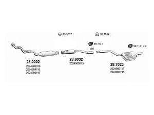 ASSO ART1376 išmetimo sistema 
 Išmetimo sistema -> Išmetimo sistema, visa