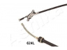 ASHIKA 131-06-624L trosas, stovėjimo stabdys 
 Stabdžių sistema -> Valdymo svirtys/trosai
4643087701, 4643087703