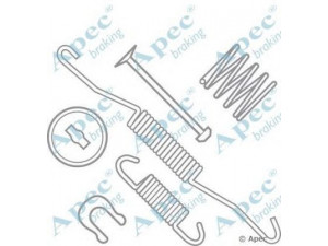 APEC braking KIT642 priedų komplektas, stabdžių trinkelės 
 Stabdžių sistema -> Būgninis stabdys -> Dalys/priedai