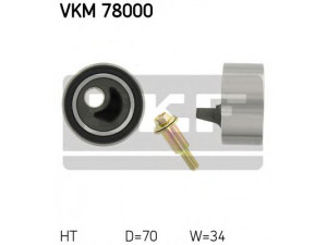 SKF VKM 78000 įtempiklio skriemulys, paskirstymo diržas 
 Techninės priežiūros dalys -> Papildomas remontas
13069-AA034, 13069-AA035, 13069-AA036