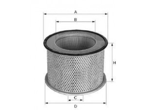 UNIFLUX FILTERS XA213 oro filtras
4S-6600, 4S-8337, 4S-8837