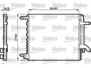 VALEO 816968 kondensatorius, oro kondicionierius 
 Oro kondicionavimas -> Kondensatorius
7799352, 82483933