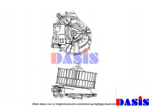 AKS DASIS 742000N vidaus pūtiklis 
 Šildymas / vėdinimas -> Orpūtė/dalys
2208203142, A2208203142