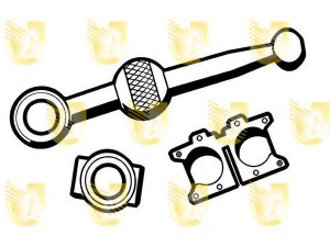 UNIGOM 162050 remonto komplektas, pavarų svirtis 
 Transmisija -> Neautomatinė pavarų dėžė -> Remonto komplektai
7700722940, 7700743809, 7700868768